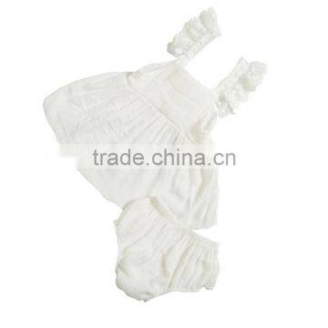 Summer Hot Sale Girl Clothing Set Baby Girl Outfit Fashion Kids Organic Cotton Outfit photo-4