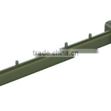 Chrome Satin 5-pin Metal Bracket Garment Apparel Hooks photo-3