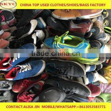 Dongguan High Quality Cheap Used Shoes Suppliers Mixed Gender Stock Second Hand Shoes for Africa Nigeria Buyers photo-3