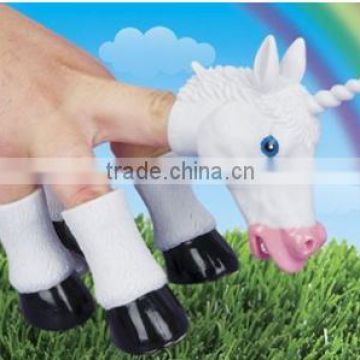 UNICORN HAND PUPPET ,adult unicorn hand puppet