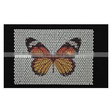 Latest Fashion Rose Laser Cut Nailhead Transfer Design Hotfix Motif Iron On T-shirt photo-6