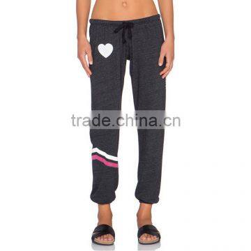 Cheap wholesale sweatpants cotton print joggers xl women trousers