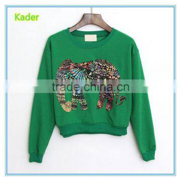 OEM Sex crop hoodies hoodie pullover & sweatshirts for women