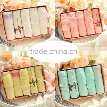 New Sorted Colors Special Women's Modal Underwear Panties Briefs With Gift Box photo-5