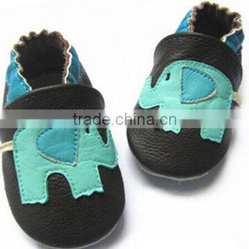 Cute Animal Prints Soft Leather Baby Boys Shoes photo-3