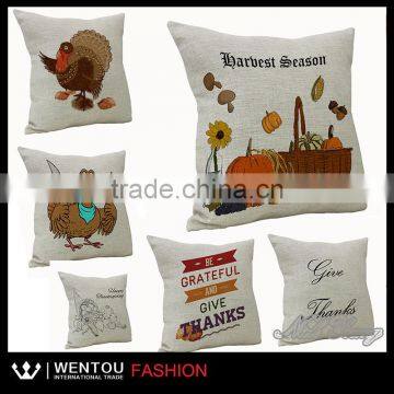 DIY Custom Patterns Burlap Pillow Case photo-6