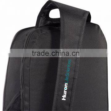 Summit TSA 15" Computer Sling Backpack - Laptop-only Section Unfolds Lying Flat on X-ray Belt and Comes With Your Logo. photo-3