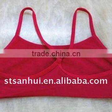 Shantou factory supply sexy seamless girl tube bra wholesale