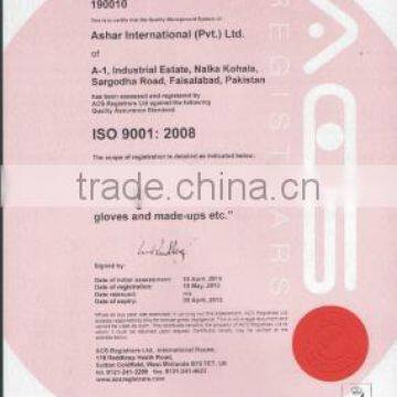 ISO Certificate 9001:2008