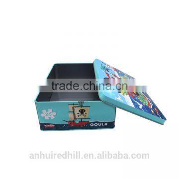 Square Cookie Tin Boxes With Custom Designs Christmas Cookie Tin Box photo-3