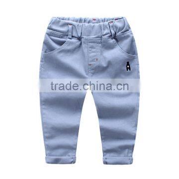 New Style Solid Color Casual Style Cotton Boys Kids Pants photo-4