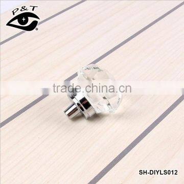 33MM Crystal Diamond Shaped Cupboard Handle
