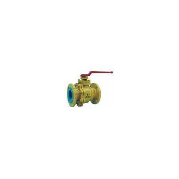 Industrial Lined Ball Valve With Once-Through Floating Structure