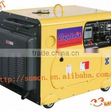 5kW Silent Diesel Generator with DC Output of 12V/10A