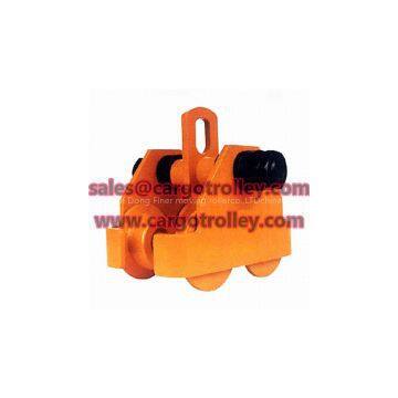 Plain trolley is parts of manual chain hoist