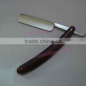 BLACK PLASTIC HANDL SHAVINGE RAZOR, CUT THROAT RAZOR