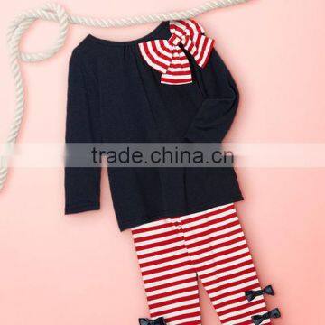 Newborn Chevron Ruffle Baby Boutique Wholesale Romper photo-6