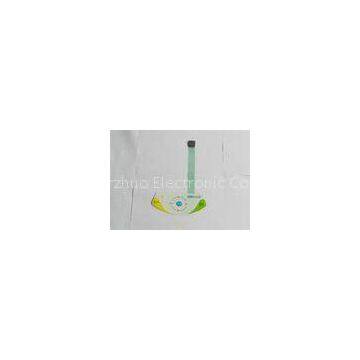OEM Waterproof Membrane Metal Dome Switch keypads With 3m Adhesive