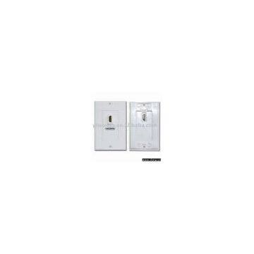 HDMI Wall Plates,audio video wall plates,