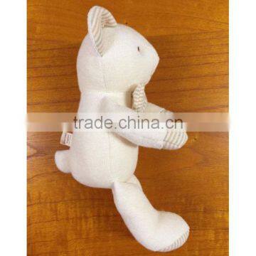 No Dyeing Natural Organic Cotton Safty Baby First Doll Infant Toy photo-5