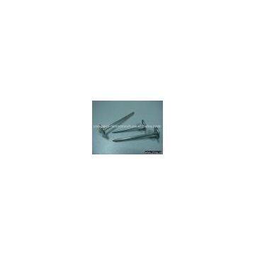 Roofing nails with umbrella head