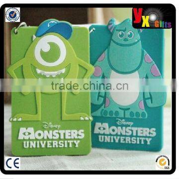 Monsters University Power Company Sullivan Popeyes monocular earners cartoon card sets luggage tag/singapore