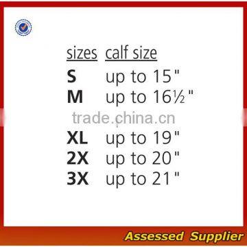 Custom Medical Zipper Compression Sock, Compression Beige Socks, Open Toe Knee Length Calf Sleeves--ZP00114 photo-4