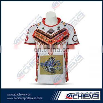 All Over Sublimation Custom Rugby Jersey for Team photo-4