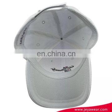 Fashion Out Door Breathable Custom Cheap Running Cap White Dry Fit Cap