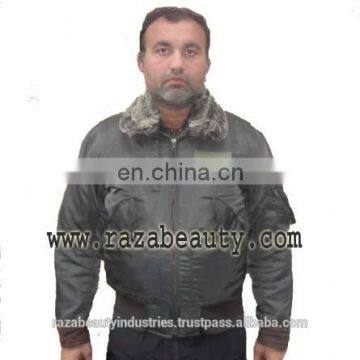 Nylon Flight Jackets, Nylon Bomber Jackets, Nylon Pilot Jackets, Brown MA1 Bomber Jackets photo-3