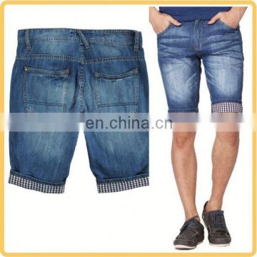 Jeans manufacturer basic mens denim shorts