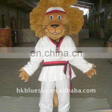 2012 long plush lion mascot costume