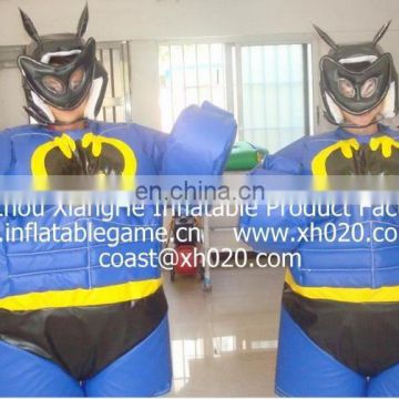 Kids or adult foam batman sumo wrestling suits for sale