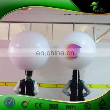 LED Light Walking Advertising Inflatable Backpack Ballooon for Promotion