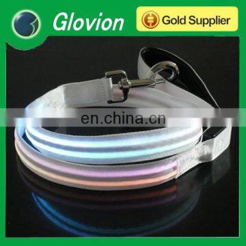 Glovion invisible dog leash glowing safety dog leash colorful light leash