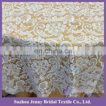 TL035A new thick lace pattern table overlays banquet wedding white tablecloth