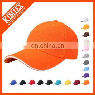 Factory price plain Custom Cotton sports Baseball hat /running cap made in China