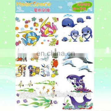 Surprise Price ! Promotional Kids 3d PVC Wall Stickers photo-5