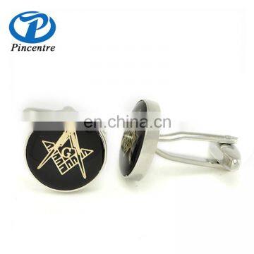 custom small order Bulk Price masonic symbols Cufflinks