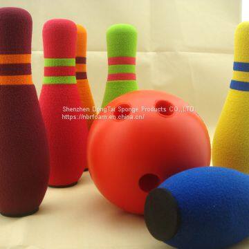 Professional Durable Six Colors Combination Indoor Bowling Set