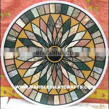 Round Mosaic Table Top