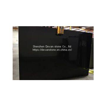 Absolute Black Grantie Slabs Floor Tiles Countertops photo-2