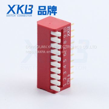 2.54 pitch pin type  wave soldering DIP switch