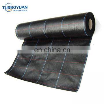 polypropylene black ground cover / woven stabilization fabric / pp weed block landscape fabric commercial