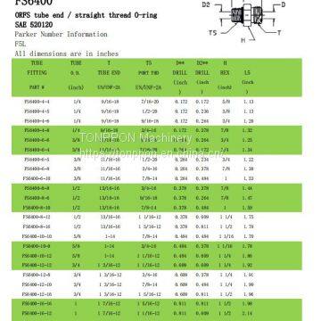 straight thread connector FS6400