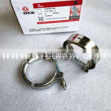 Construction machinery ISF2.8 ISF3.8 diesel engine spare part V band clamp 4898590