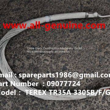 TEREX 09077724 CABLE STARTER EARTH TR100 TR70 TR60 TR70 MT4400AC OFF HIGHWAY RIGID DUMP TRUCK MINING HAULER TRANSMISSION