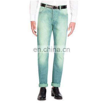 DiZNEW High Quality Custom Washed Slim Jeans Men photo-2