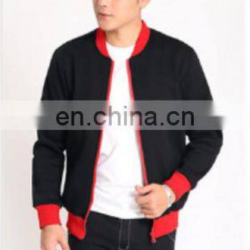 Parent-child Boys Without no Hood Plain Zip Up Sweatshirts