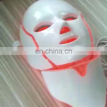 7 colors led light therapy mask/led pdt red light therapy machine